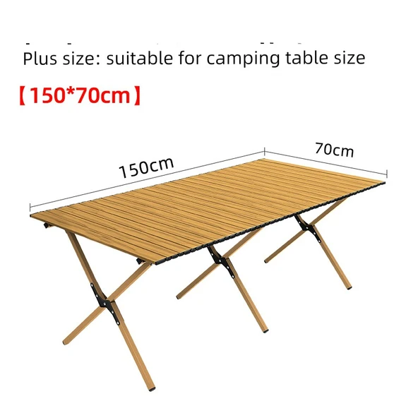 Lastikli Yağa Dayanıklı Piknik Masa Örtüsü - Büyük Boy 150x70cm - Şeffaf 50'li Paket