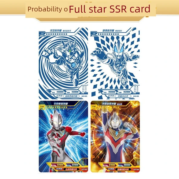 Ultraman Nezha Kartları 10 TL Doutian Paketi - 1 Paket 5 Kart - Resim 5