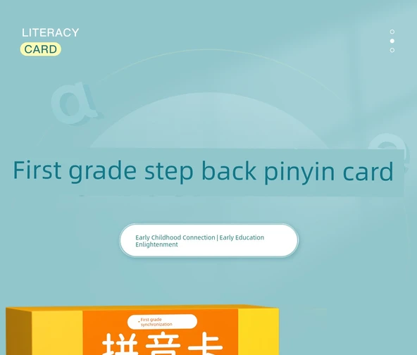 İlkokul 1. Sınıf için Pinyin Kartları - Çince Pinyin Alıştırma Kitabı - 7