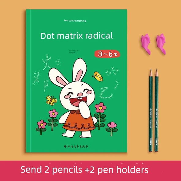 Nokta Matris Radikal Kalem Kontrol Eğitim Seti - 2 Kalem + 2 Kalemlik Hediyeli