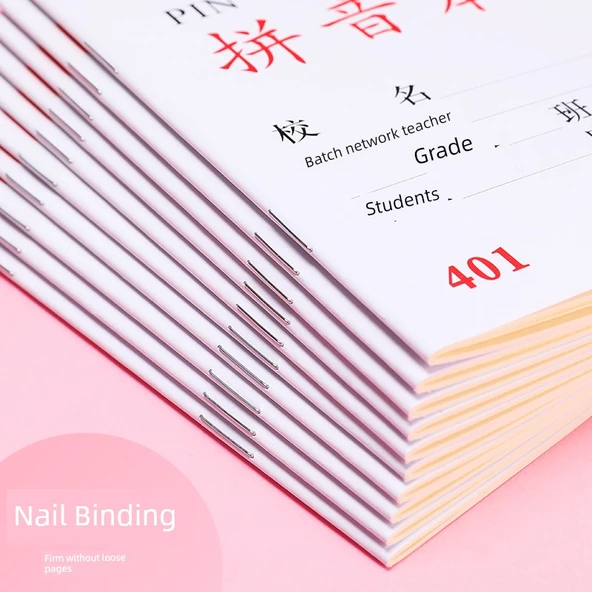 32K Pinyin Defteri - 5'li Paket - 36 Sayfa - 6