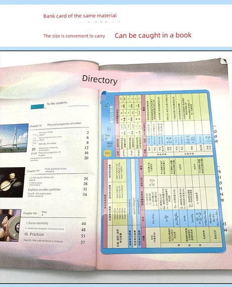 Kimyasal Elementlerin Periyodik Tablosu Kartı - Model 1 - Resim 7