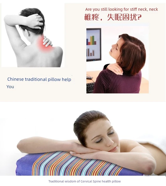 Dikdörtgen Mavi Karabuğday Kabuklu ve Yaban Krizantemli Yastık - 6-12cm - Resim 7