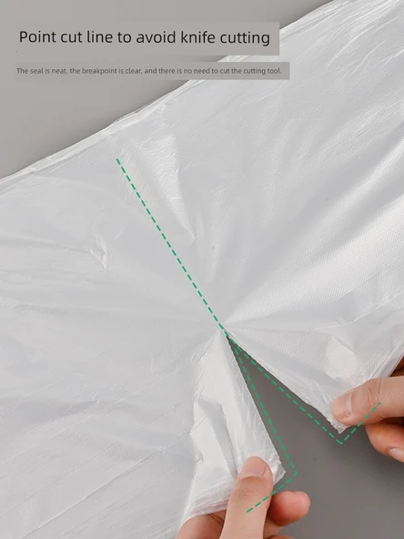 Kalın Su Geçirmez Yağ Geçirmez Tek Kullanımlık Masa Örtüsü - Kırmızı 2.0x2.0m Model 2 - 5