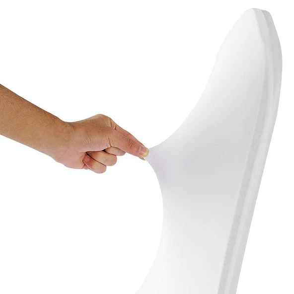 Modern Minimalist Elastik Polyester Sandalye Kılıfı - Şampanya - 3
