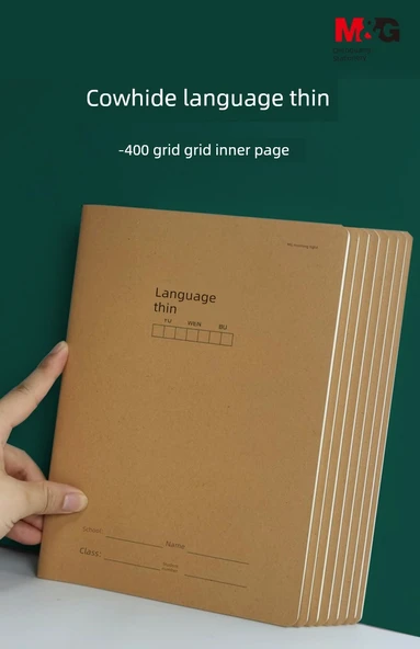 16K Kareli Defter - 5 Adet - Resim 6