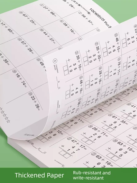 Huanggang 2. Sınıf Dikey Hesaplama Alıştırma Kitabı - 1. ve 2. Kitap 188 Sayfa - 3