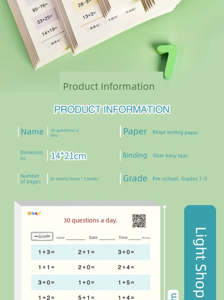 Günlük Matematik Alıştırmaları - 3. Sınıf (1800 Soru) - 6