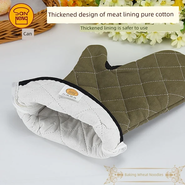 Isıya Dayanıklı Fırın Eldiveni - 14.5 inç 220 Derece (370mm) SN7988 - 4