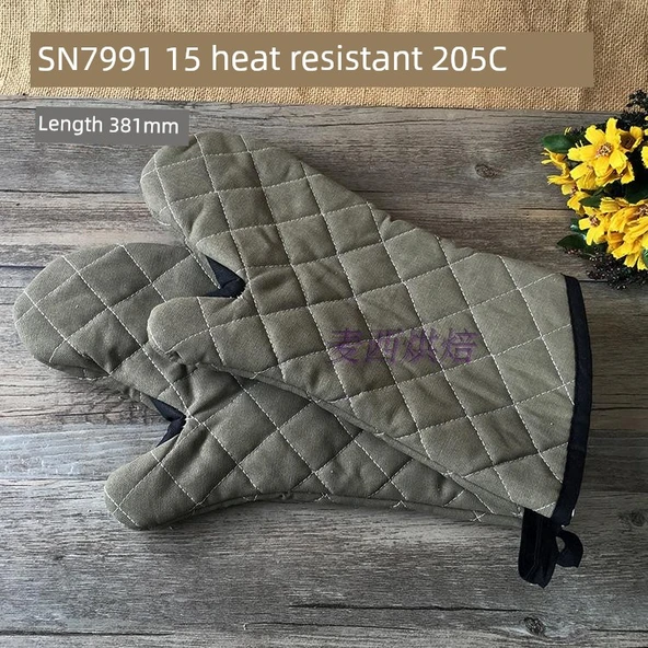 Isıya Dayanıklı Fırın Eldiveni - 15 inç 205 Derece (381mm) SN7991