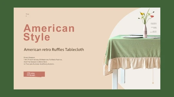 Çin Tarzı Çiçek ve Kuş Desenli Masa Örtüsü - 33x220cm - Resim 6