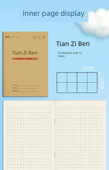 İlkokul Öğrenci Defteri - Matematik Defteri 5 Adet - 9