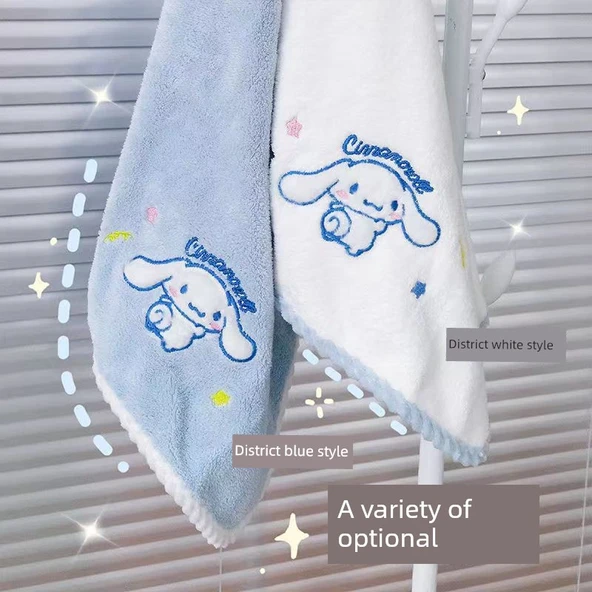 Gül Çilek Ayı Havlu + Banyo Havlusu + Saç Kurutma Bonesi Seti - 6