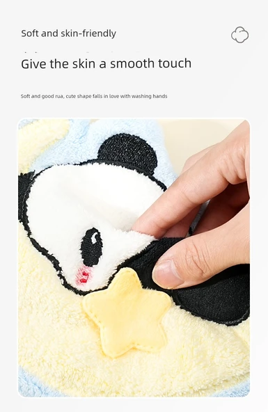 Sevimli Panda El Havlusu - Ay Ayı Model 2 - 220x30x190mm - 8