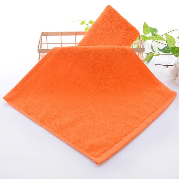Otel Tipi %100 Pamuk 30x30 cm Kare El Havlusu - Kahverengi 40g (Model 1) - 3