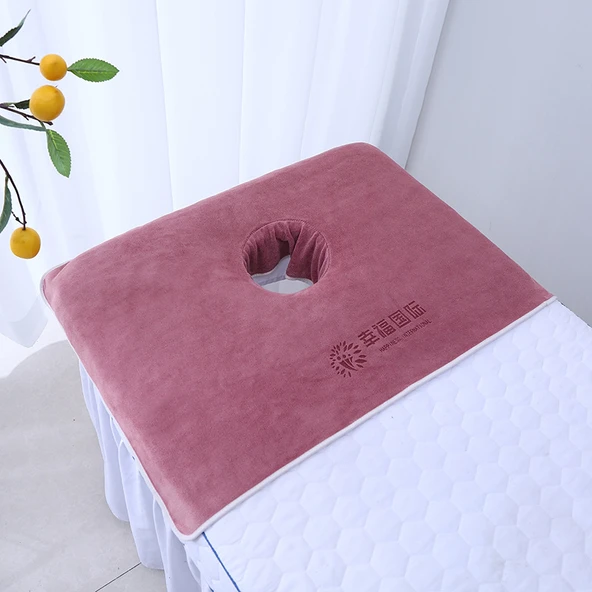 Güzellik Salonu Masaj Yatağı Havlusu - Fasulye Ezmesi 50x80 Ekstra Kalın (Model 2)