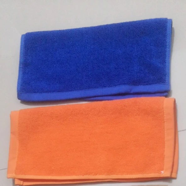 Otel Tipi %100 Pamuk 30x30 cm Kare El Havlusu - Kraliyet Mavisi 50g (Model 2) - 9