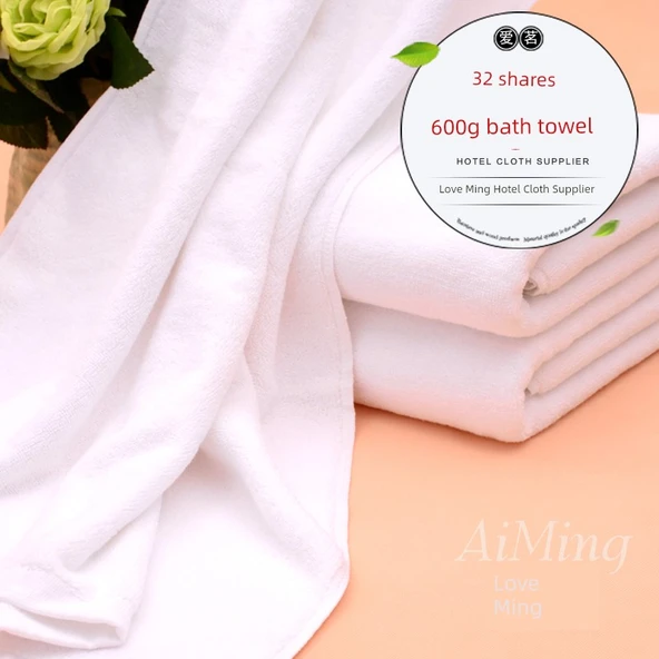 Otel Kalitesinde %100 Pamuk Havlu - 32 Katlı 600g Banyo Havlusu