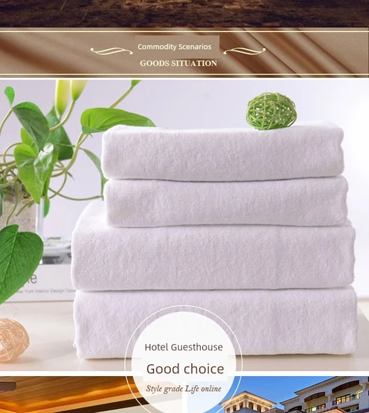 Otel Kalitesinde %100 Pamuk Havlu - 32 Katlı 600g Banyo Havlusu - 7