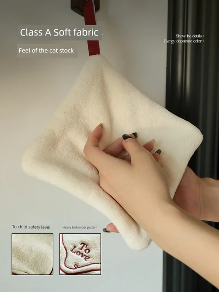 Çift Katmanlı Emici Mutfak Havlusu - 2'li Set Siyah Yazılı + Siyah Fiyonklu - 3