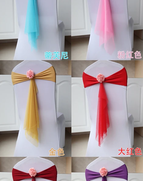 Açık Pembe Dekoratif Kurdeleli Sandalye Fiyonku (Kıvrımsız Şerit) - Resim 11