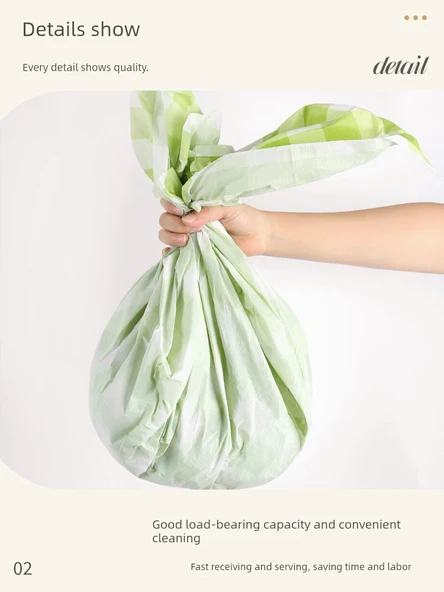 Katlanabilir Su Geçirmez Piknik Örtüsü - Kırmızı Ekose 1.0*1.8 m 20 Adet (6 Rüzgar Klipsli) - Resim 4