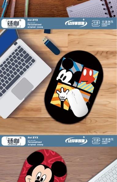 Anime Mickey Mouse Masa Örtüsü - Figür II - 17x26 cm - 9