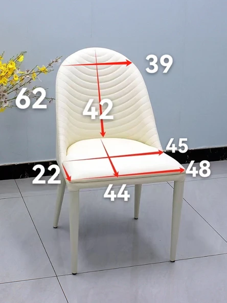 Tırtıl Ark Sandalye Kılıfı - Gri - 3