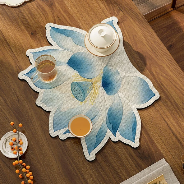 Lotus Diatomit Çamuru Çay Matı - Mo Lian Kokusu 40x60cm
