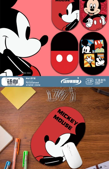 Anime Mickey Mouse Masa Örtüsü - Figür I - 17x26 cm - 8