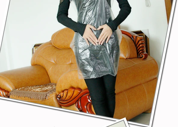 Tek Kullanımlık Plastik Önlük - 100 Adet - Çocuk - 10