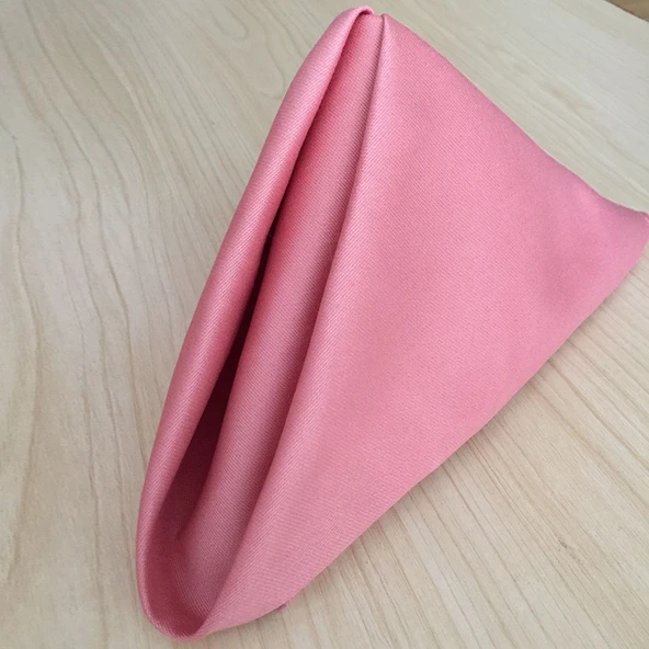 Koyu Pembe Pamuklu Peçete - 10'lu Paket - 50x50cm