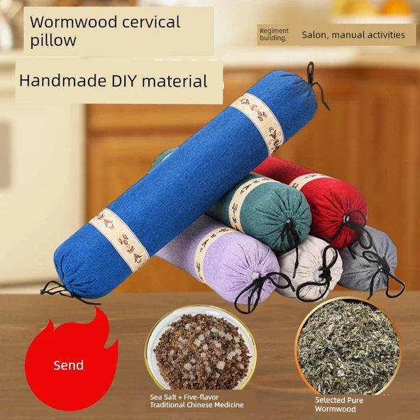 Argy Pelin Otu Ketsumeishi Boyun Yastığı DIY Malzeme Paketi - Seçilmiş 300g Pelin Otu - 2
