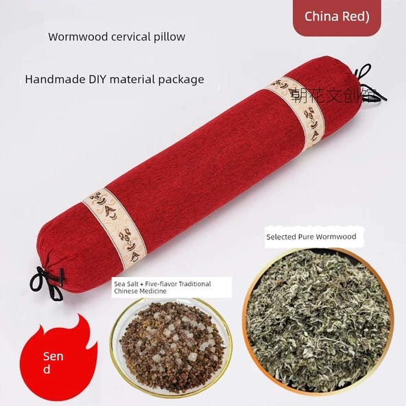Argy Pelin Otu Ketsumeishi Boyun Yastığı DIY Malzeme Paketi - Seçilmiş 300g Pelin Otu - 4