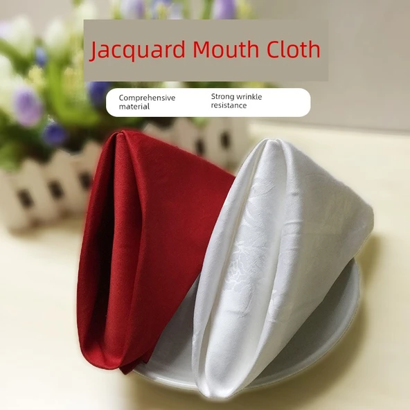 Kraliyet Mavisi Pamuklu Peçete - 8'li Paket - 50x50cm - Resim 4