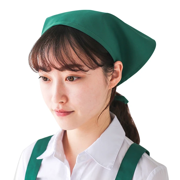 Mutfak Önlüğü ve Bone Seti - Beyaz (Mor Pamuklu Bone) - Resim 6