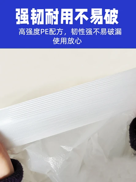 Beyaz Tek Kullanımlık Masa Örtüsü 2*2 Metre (5 Paket x 50 Adet) - 4