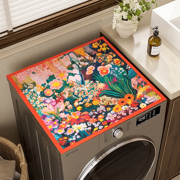 Diyatomlu Çamur Emici Masa Matı - Fanhua Yu Jin Desenli - 60x60cm - Resim 4