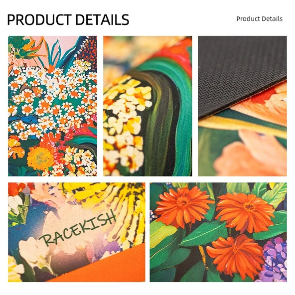 Diyatomlu Çamur Emici Masa Matı - Fanhua Yu Jin Desenli - 60x60cm - Resim 11