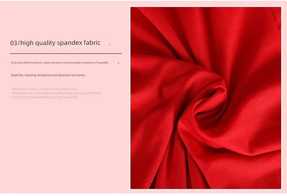 Elastik Otel Banket Düğün Sandalye Kılıfı - Yeni Şarap Kırmızısı (Kalınlaştırılmış Hava Katmanı 400g) - Resim 11