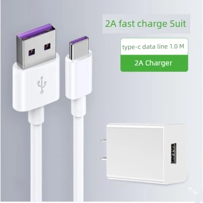 Tek Port USB Şarj Aleti ve 1m Kablo - 5V2A