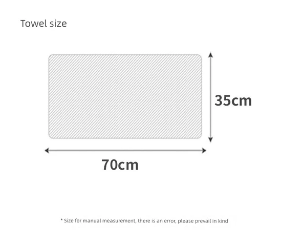 Mercan Polar Havlu Seti - Krem Beyazı (35x75 cm Havlu + 70x140 cm Banyo Havlusu) - 11