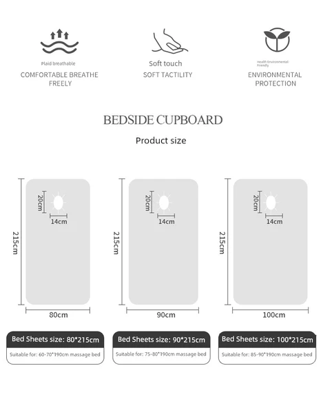 Tek Kullanımlık Masaj Yatağı Örtüsü - 85-90x190cm Yatak, Hava Geçirgen Açıklıklı (20 Adet) - Resim 8