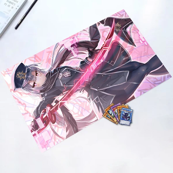 Yu-Gi-Oh Oyun Kartı Padı - Flash Dao Ji Liu - 35x60cm