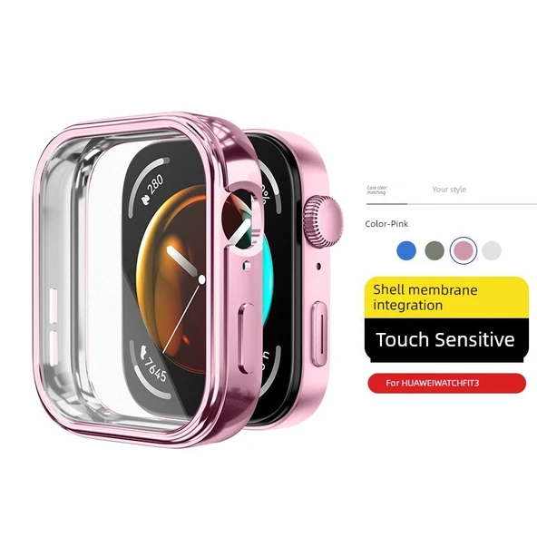 Huawei Fit3 TPU Tam Kaplama Koruyucu Kılıf - Pembe