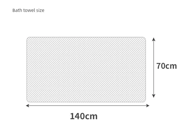 Mercan Polar Havlu Seti - Şeker Kadife Beyaz (35x75 cm Havlu + 70x140 cm Banyo Havlusu) - 10