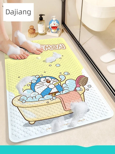 Baloncuklu Doraemon Kaymaz Banyo Paspası (Model 2) - 40x70cm - 2
