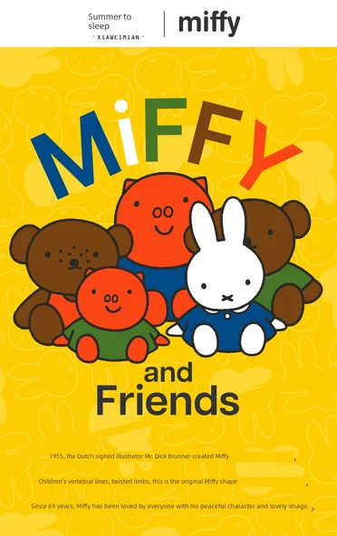 Miffy Desenli Banyo Paspası - 40x60 cm - Mutlu Miffy - 7