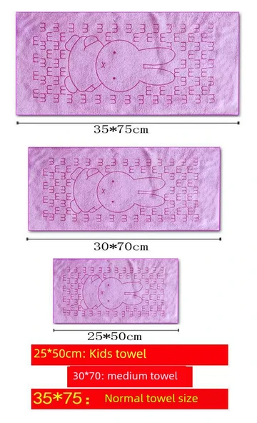 Yeşil Çizgili Yumuşak Emici Havlu - 30x70cm - 10