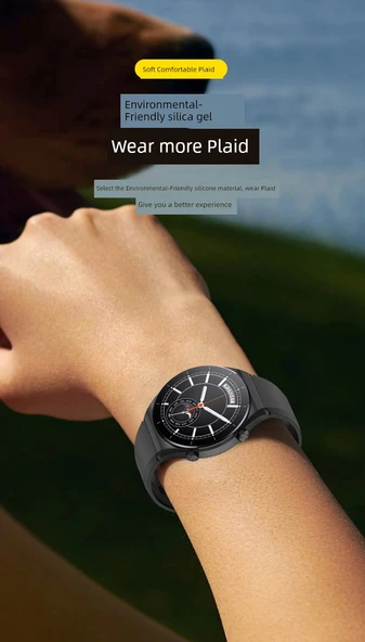 Xiaomi Watch S1 Uyumlu Silikon Kordon - Safir Mavisi - 10